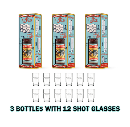 Shanky's Whip - Shot Glass Gift Pack - TRIPLE